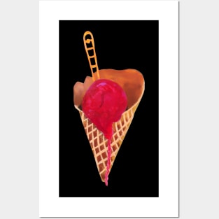 Delicious Ice Cream Posters and Art